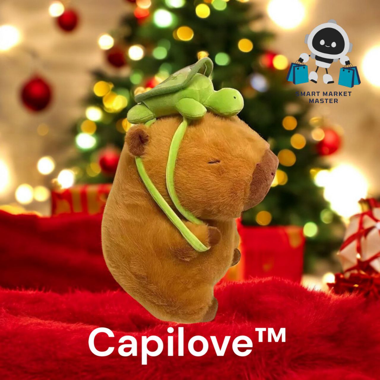 CAPILOVE ™ - PELUCHE DE CAPIBARA IRRESISTIBLE